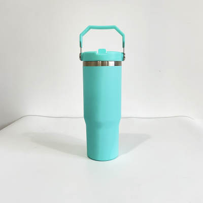 Sublimation Tumbler with handle 30 oz