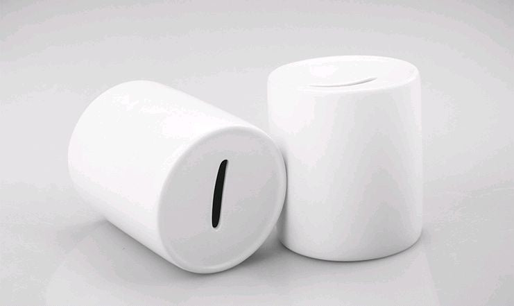 Sublimation Ceramic Coin Bank 11 oz