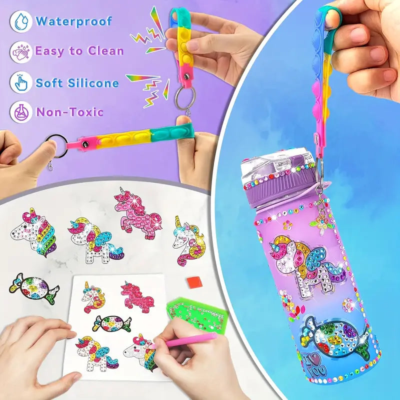 Kids Water bottles kit 600 ml DIY
