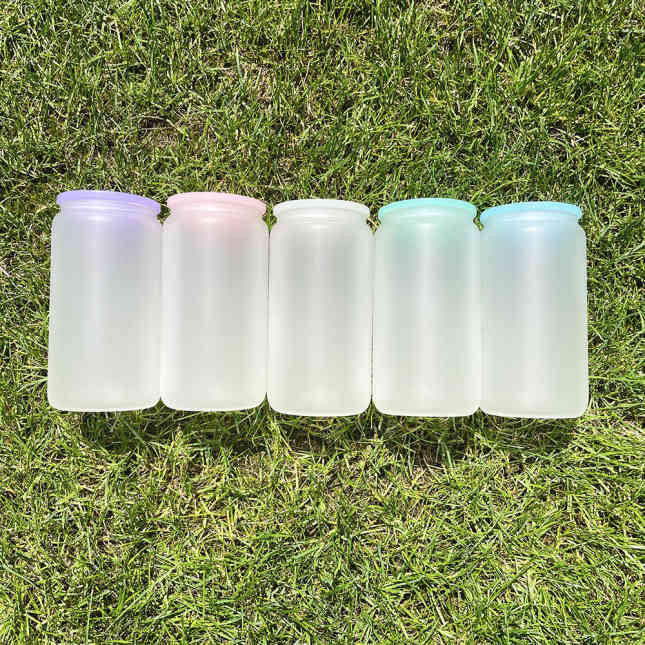 Sublimation Glass Cups 16 oz