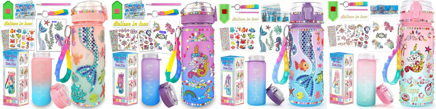 Kids Water bottles kit 600 ml DIY