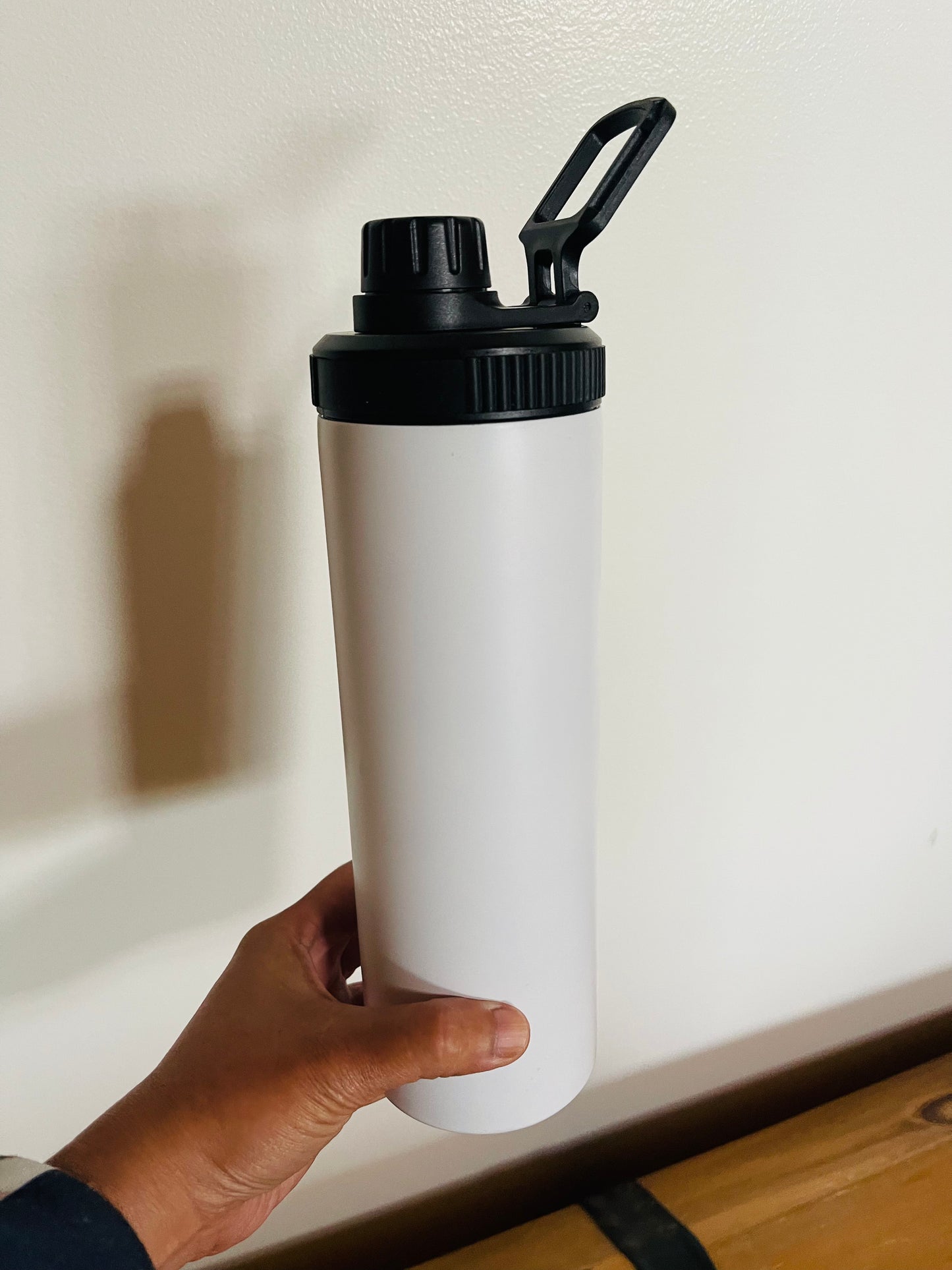 Bulk Sublimation Dual lid Sport Water bottle 20 oz ( New improved lid)