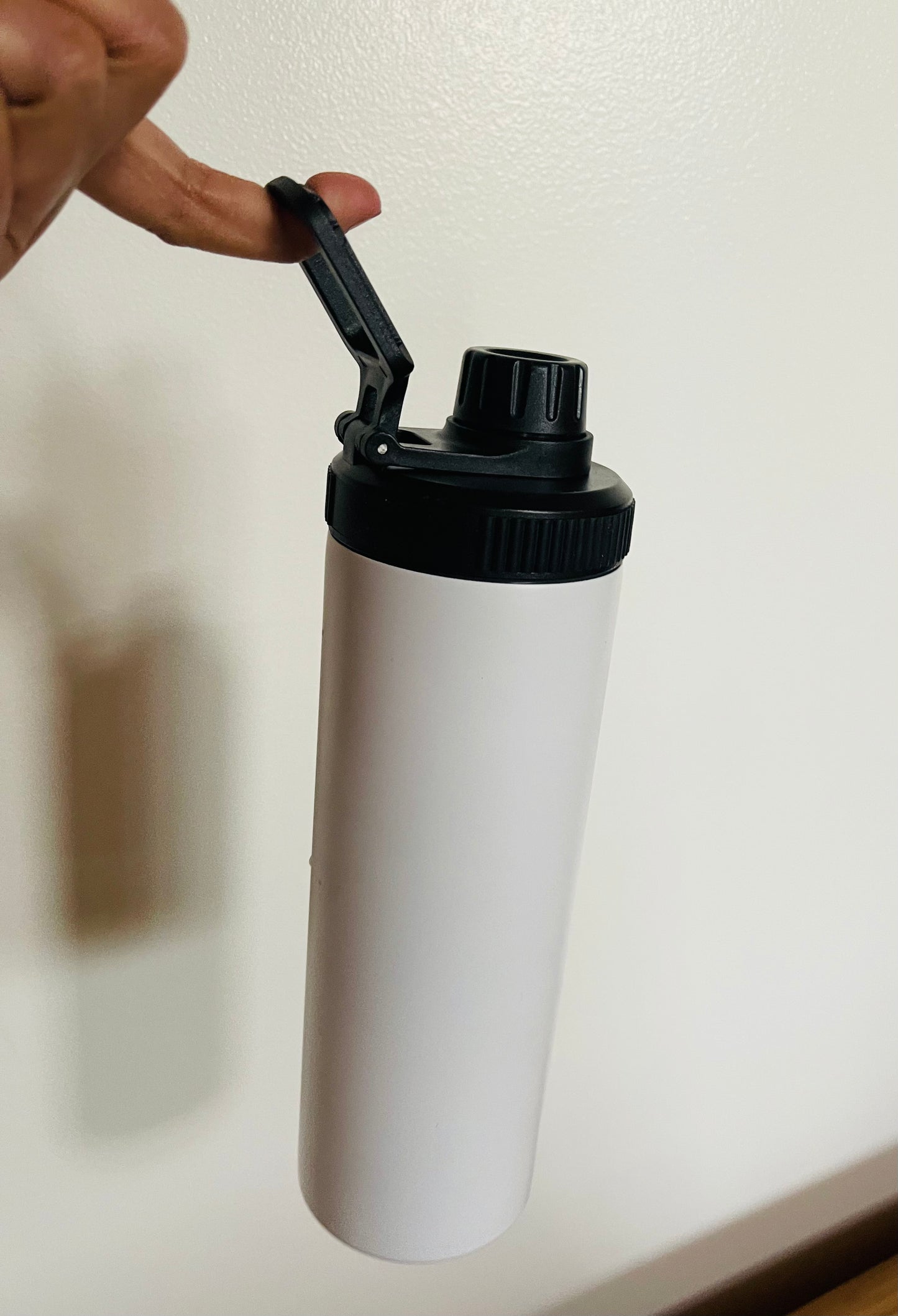 Bulk Sublimation Dual lid Sport Water bottle 20 oz ( New improved lid)
