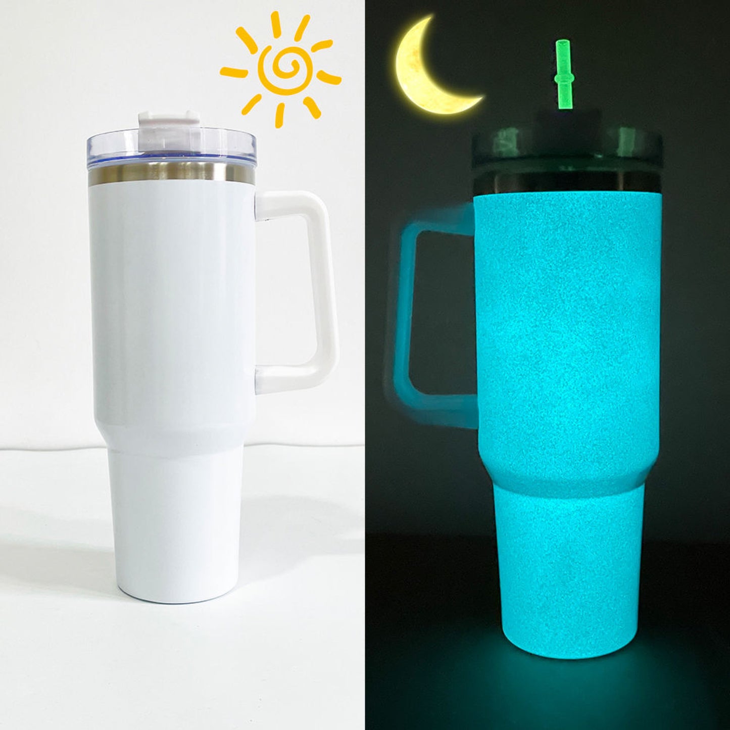 Sublimation Tumbler With Handle 40 oz
