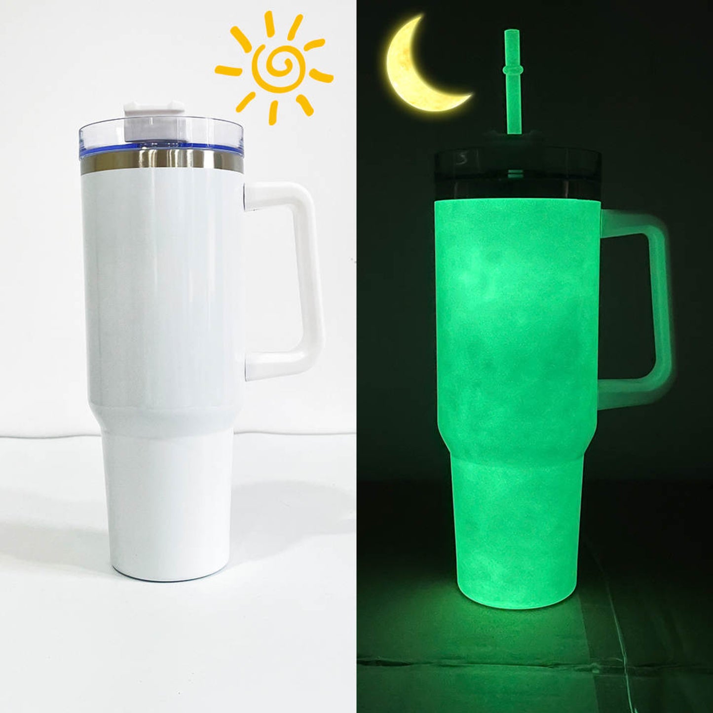Sublimation Tumbler With Handle 40 oz