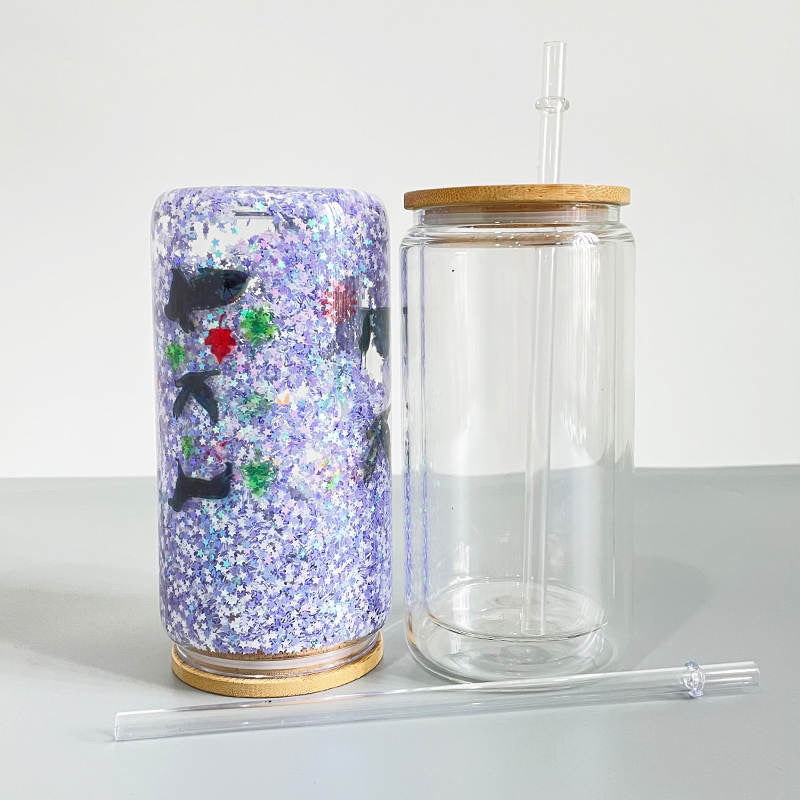 Sublimation Snow Globe Tumblers