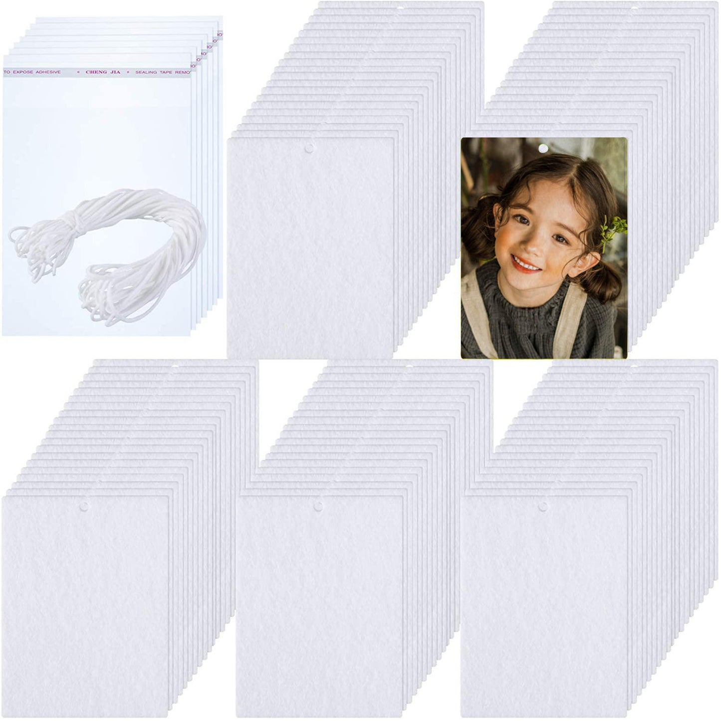 Sublimation Airfreshener Blanks ( No Scent )