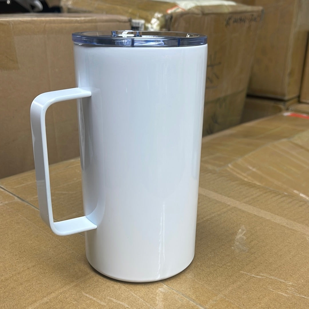 Sublimation Fatty Tumbler With Lid and Handle 22 oz