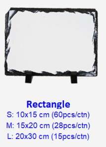 Sublimation Photo Rock Slates