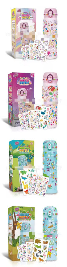 Kids Water bottles kit 600 ml DIY stainless