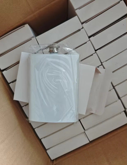 Sublimation White Flask 8oz