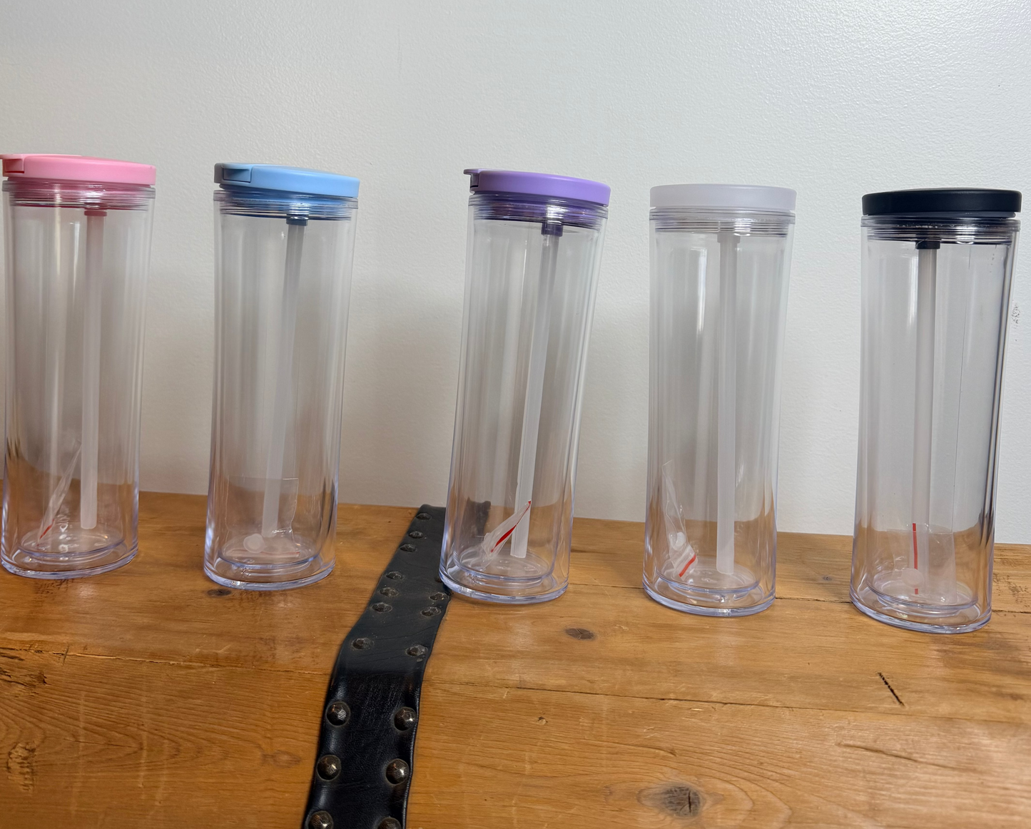 Snow Globe Acrylic Cup 20 oz (not sublimation)