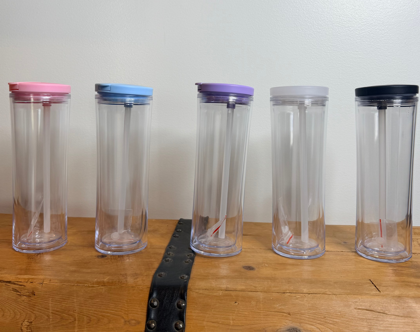 Snow Globe Acrylic Cup 20 oz (not sublimation)