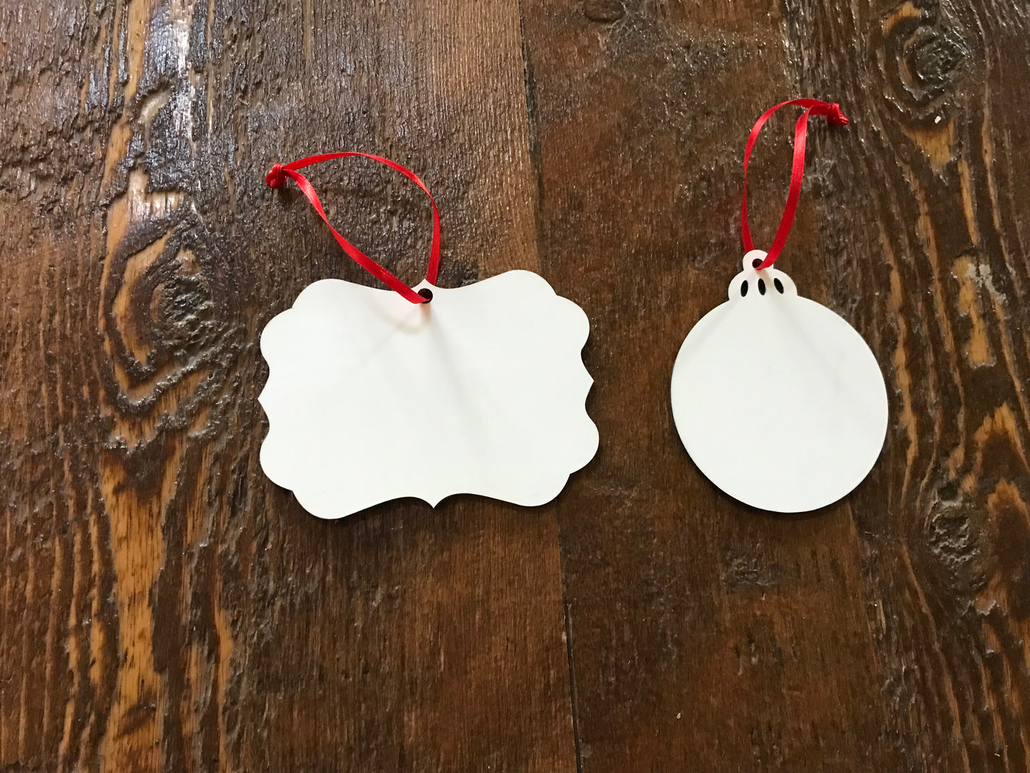 Sublimation 3 inch Ornaments