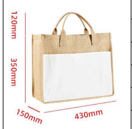 Sublimation Tote Bags With Handle